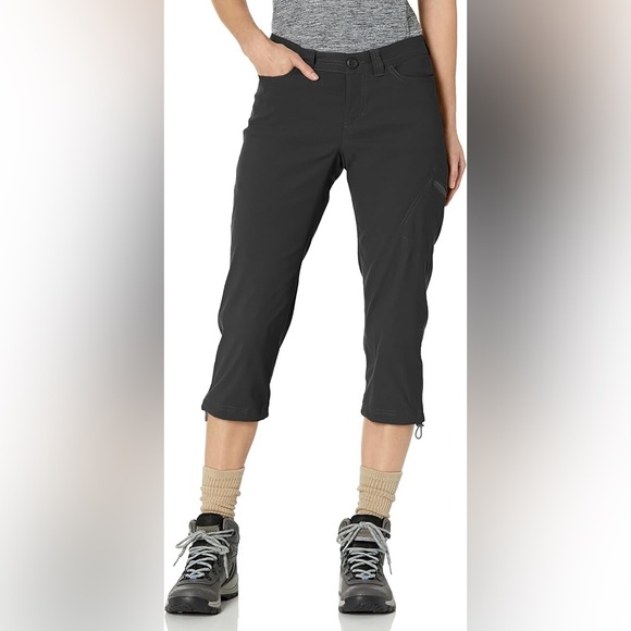 Eddie Bauer | Black Rainier’s Capri Pants - Picture 1 of 12
